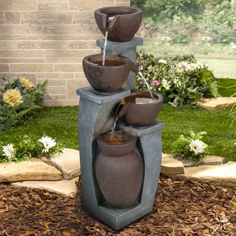 with - Ambiance Elevate - Your exterior liquid exterior 22.0 Fountain LED Lights