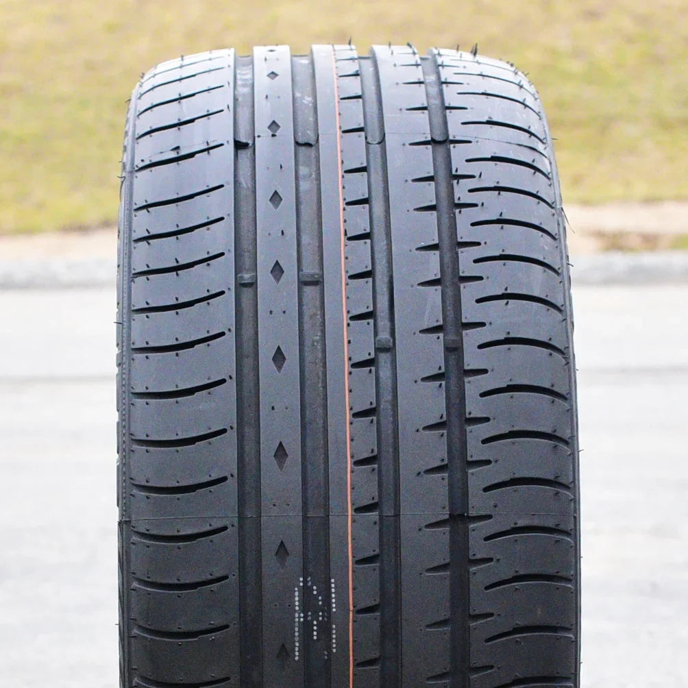 Performance Focus Titanium, Sport 235/40R18 Tires Fits: 235/40ZR18 2017-23 (TWO) Phi Accelera XL High A/S 2012-18 Pair 2 Civic 95Y Touring Honda of
