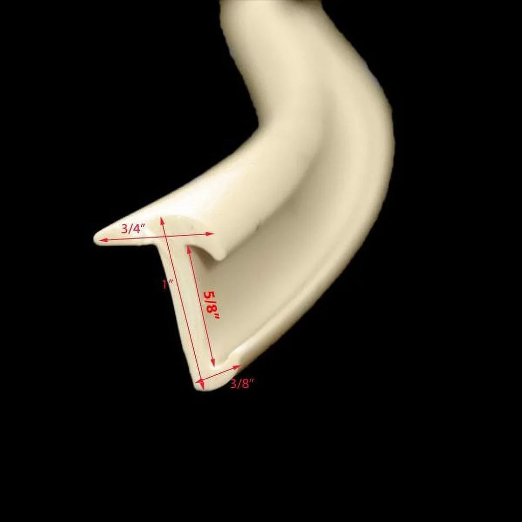 Semi Rail White Rigid 1875632 Rub Bayliner 1 Boat Inch FT) | (10