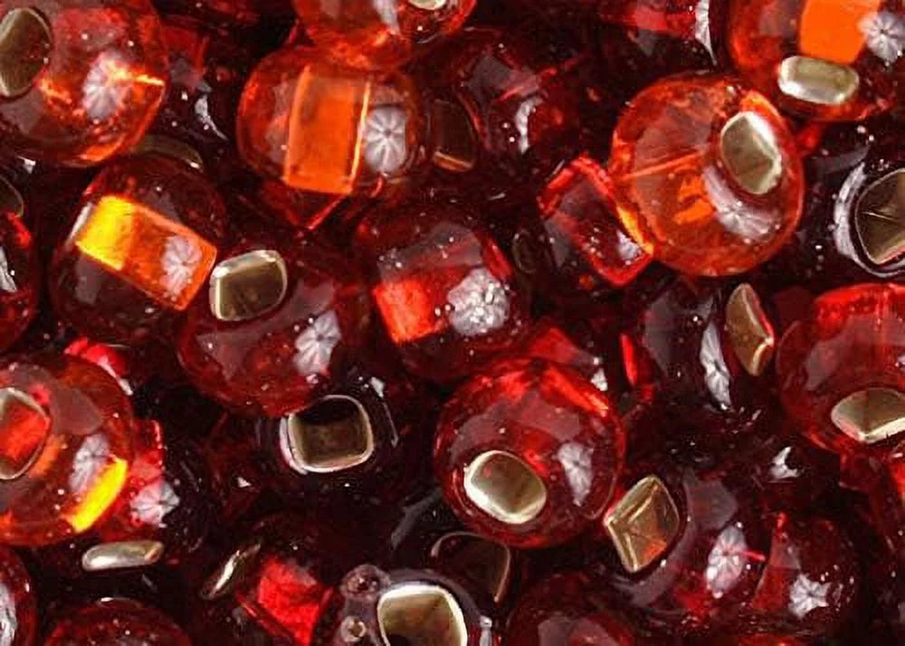 Silver Mix Bead 500g Lined Beads Czech Making for Red 2/0 Jewelry Crafts, John Pony Bead