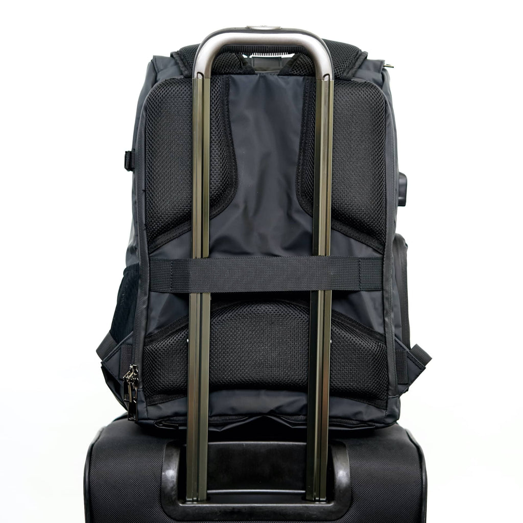 Digital Side More 16 Voyager Sunny with Women- Travel Dividers Case Works Zipper and Access Men and DSLR Backpack Adjustable Pocket (Tarpaulin, Black) with Camera Canon, Nikon, Anti-Theft for