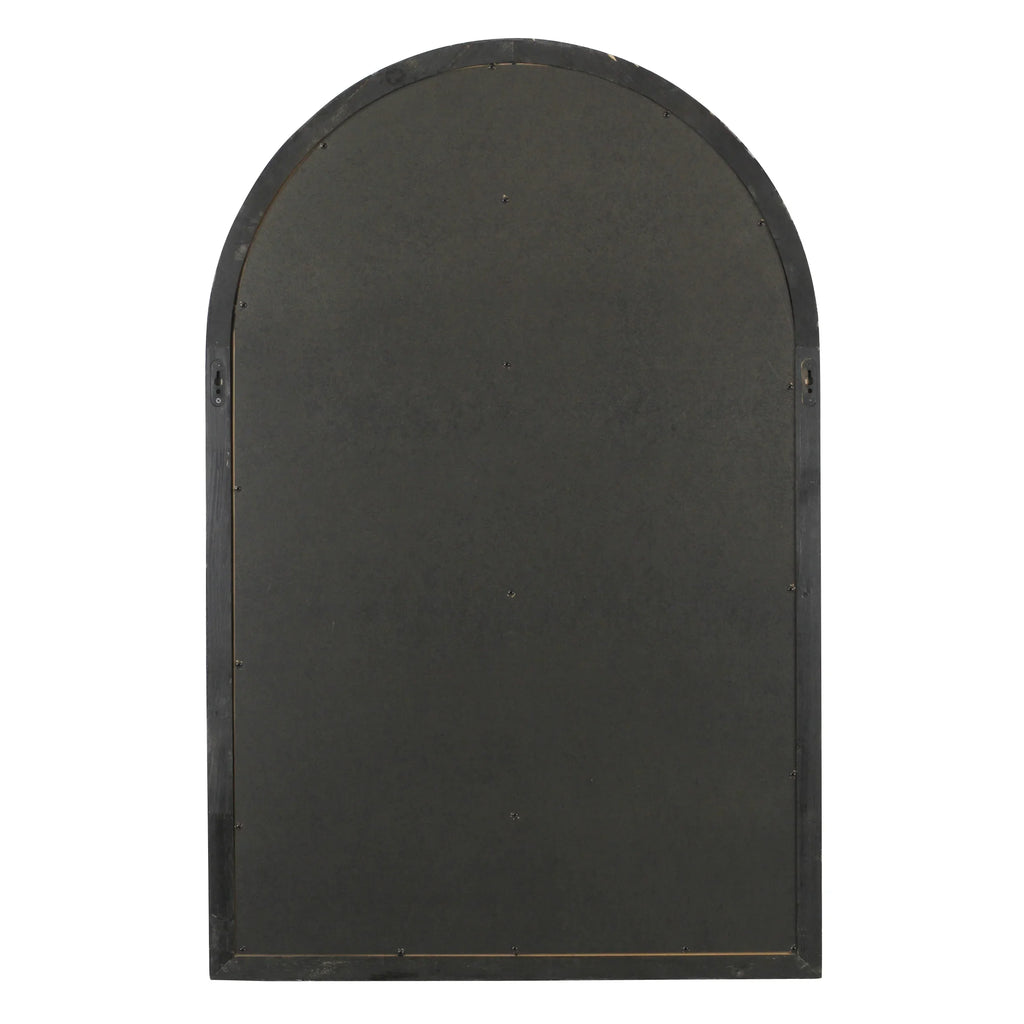 Brown Aspire Farmhouse Arch Wall Mirror, Athena