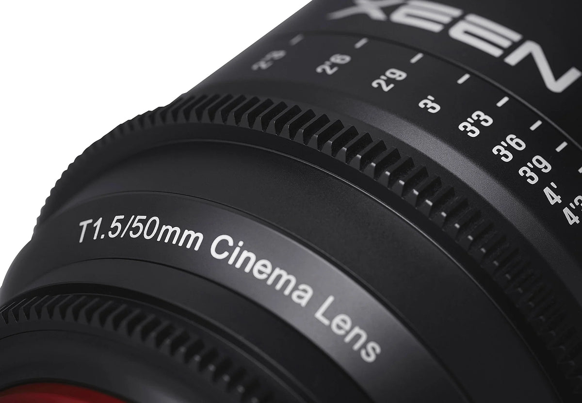 Professional Lens Xeen EF Rokinon 50mm T1.5 Cine Canon for XN50-C