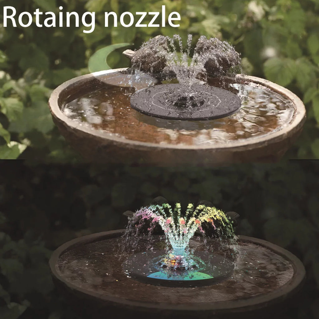 exterior Fountain Efficiency Professional Garden Bird Solar for Bath Solar Goldmeet Pond Pool Pump Fountain High Landscaping Powered