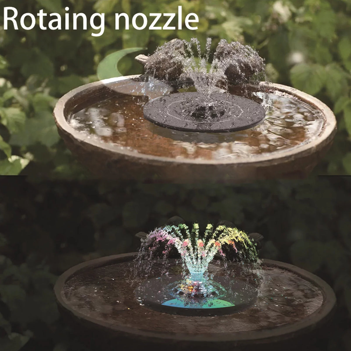 exterior Fountain Efficiency Professional Garden Bird Solar for Bath Solar Goldmeet Pond Pool Pump Fountain High Landscaping Powered