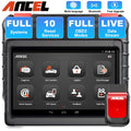 System Services OBD X6 Code Tool Tablet Automotive Scan ANCEL Car 10 Scan Reset Diagnostic All Bluetooth Scanner Live OBD2 Diagnostic Automotive Bi-direactional Auto Data Scanner VIN Car Reader EOBD