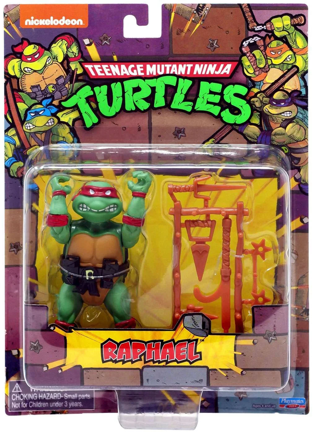Figure Teenage (Rotocast Turtles Lair) Sewer Retro Mutant Action Raphael Ninja