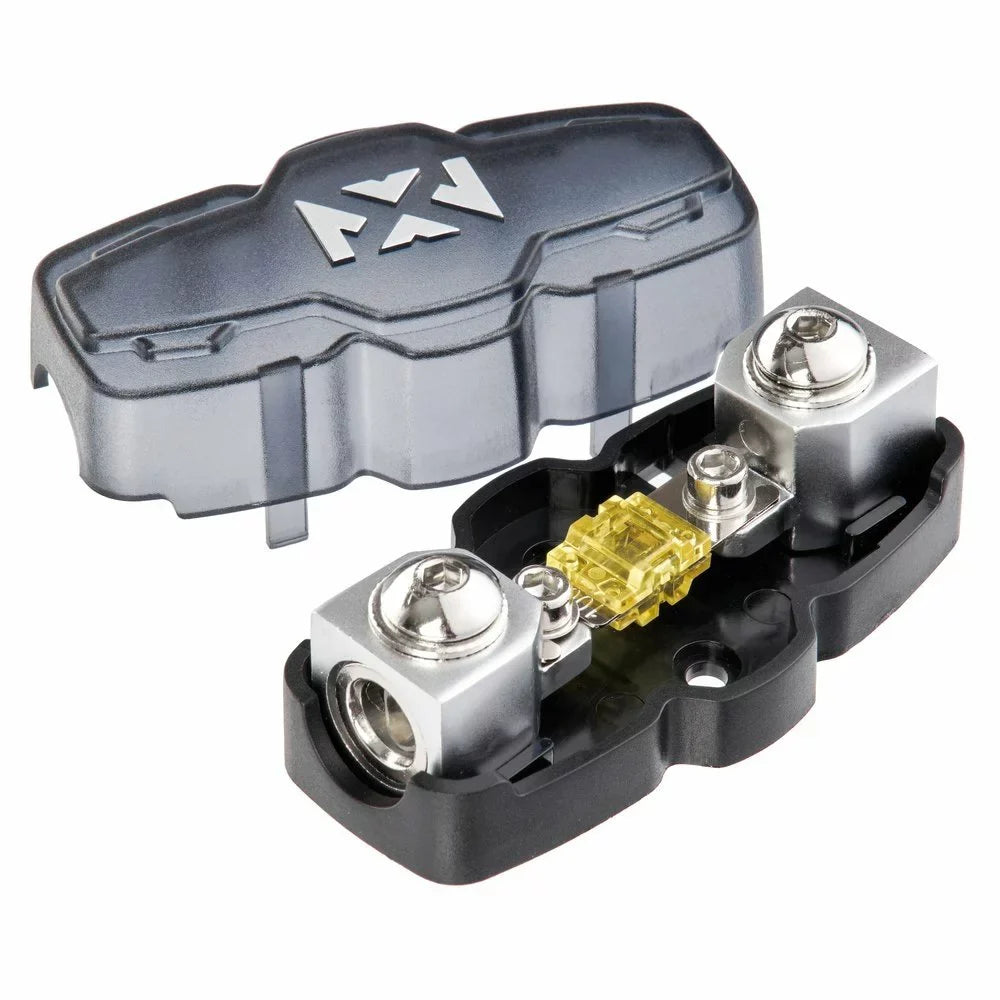 (400W Stable eXcelon 2-ohm Series XR Monoblock NVX Kit XKIT42 + MVX Bass XR601-1 Premium Included Kenwood Amplifier + Class-D 600W Max Gauge w/ Wiring Amp Knob RMS) 4