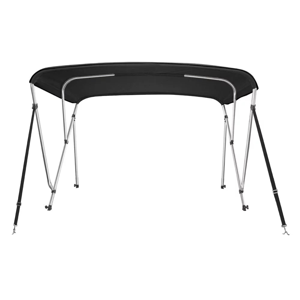 Bow BLACK Top - ft. W Solution Boat 3 6' x 73" L Dye 78" High 46" Bimini Cover