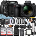 2 Nikon II f/4 + Camera Lens + Card ZeeTech 24-70mm NIKKOR Case + 128GB S Z6 Tripod Accessory + Mirrorless Pack Bundle with Z SanDisk