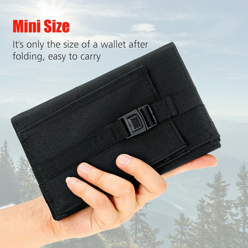 Waterproof Camping Solar Fishing Bank Solar Phone 80W Panel Hiking Power Phone Portable for Outdoors Charger Charger Emergency Solar