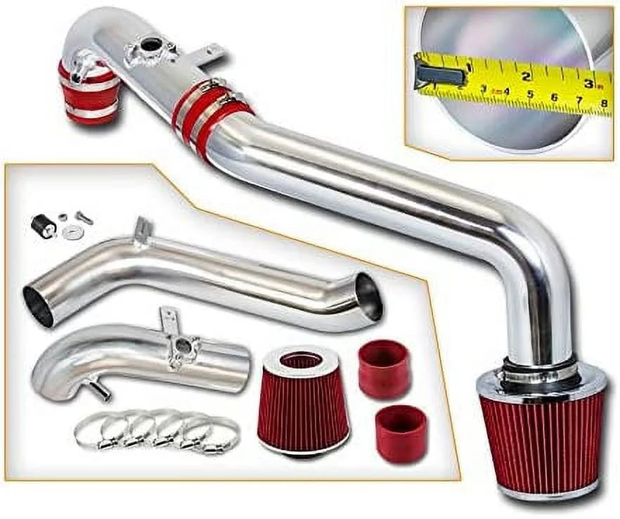 Compatible Scion Combo Kit xB For Intake + RED Filter Air 08-12 Cold Racing Rtunes
