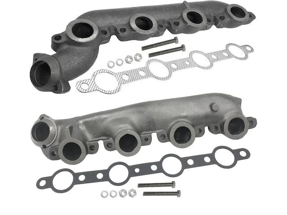Piece Powerstroke 2000 2002 F-350 - - 2003 Exhaust 1999 7.3L 2001 Diesel Compatible with Set - Super 2 Manifold V8 Duty