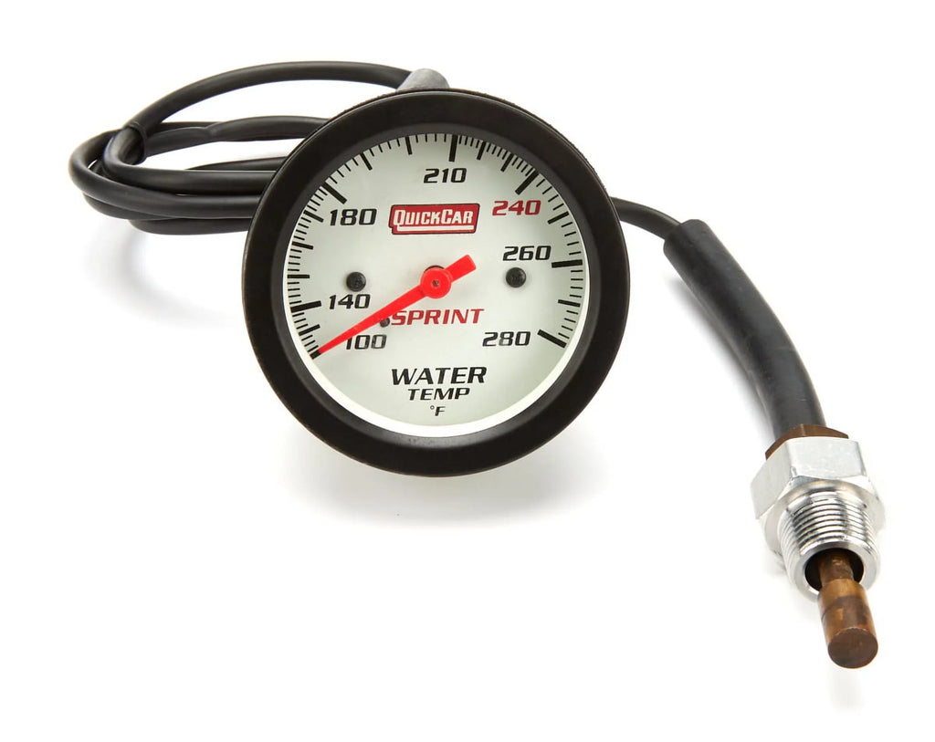 QRP611-6005 Lightweight Car liquid Gauge Quickcar Temperature Racing Products Sprint