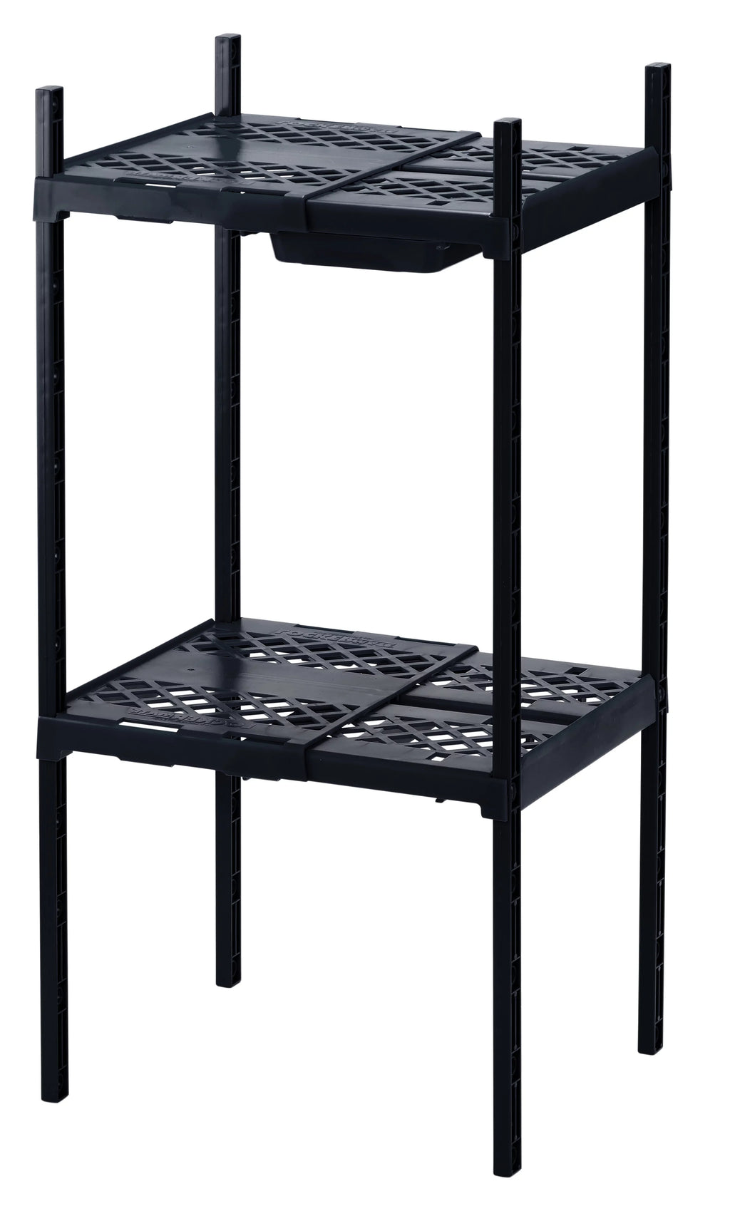 Adjustable Double Most Shelf, Black School Height LockerMate to Width Lockers, Fit Locker and