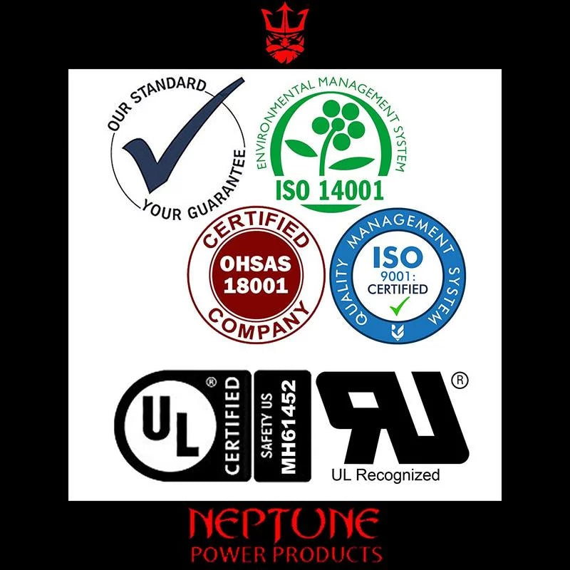 Scooter 3 Battery pack - 500 by 12V EVO Replacement 12Ah Neptune Electric