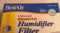 Wick Pack Replacement of 6 Holmes HWF-62 Filter BestAir H62-C