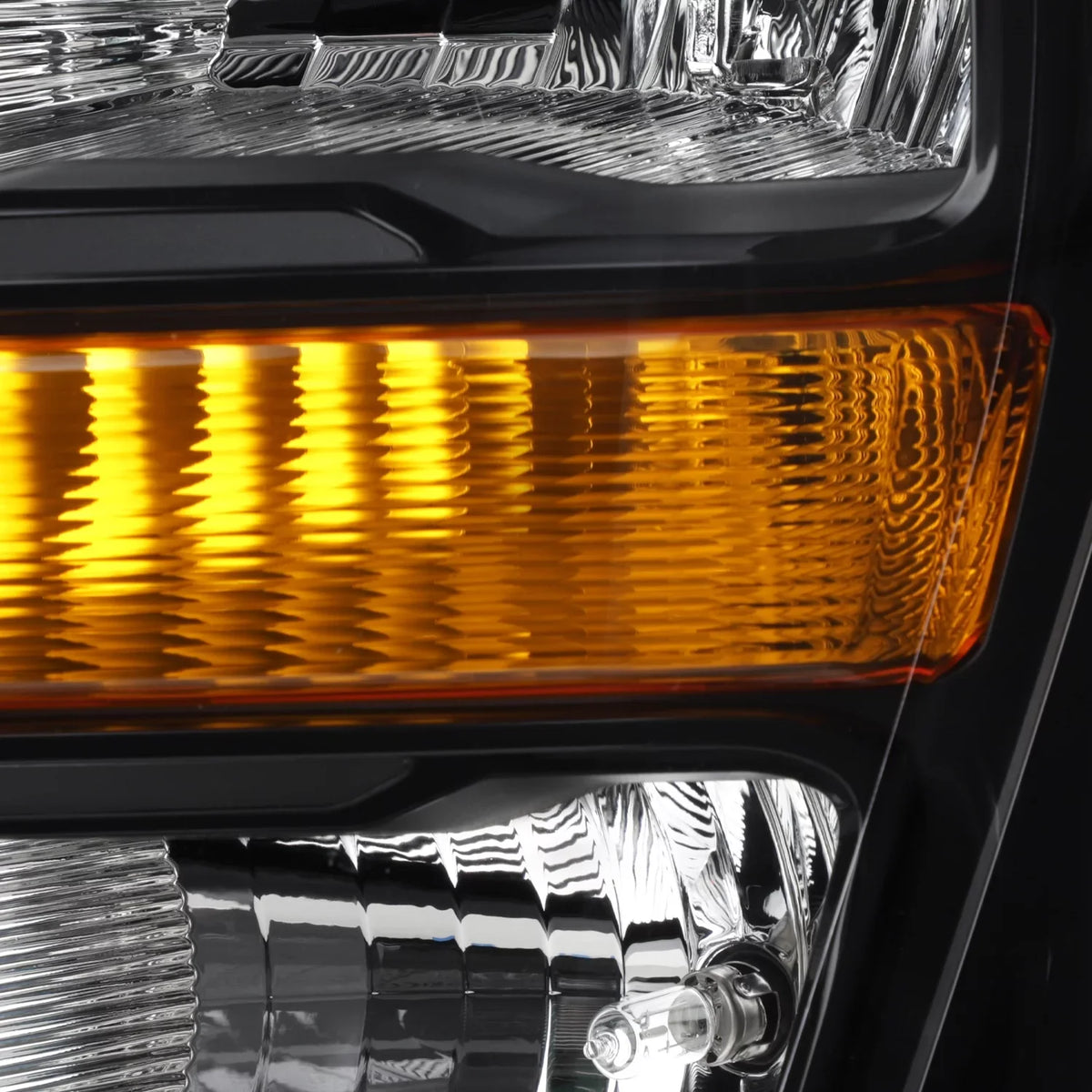 2021 Truck Headlamp design [Halogen Driver F150 Black Side 2023 Housing Fit Headlight 2022 Pickup Type] - AKKON Left OE