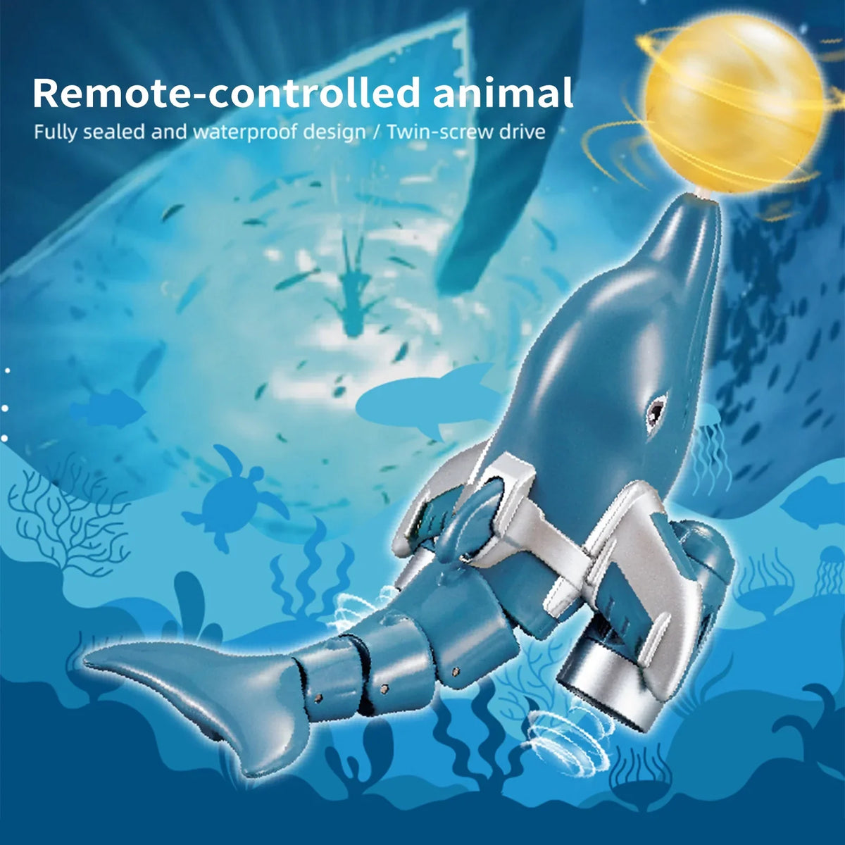 Click Demo Animal Boat Remote Head Dolphin Remote Kids Head liquid Rotation Toy Toy Dolphin Boat liquid And boat,Boat /one Waterproof Remote Remote Kids liquid Boat liquid Toy