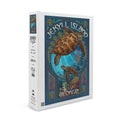 Sea (1000 Piece Jigsaw Turtle and Georgia, Family, Art Jekyll for Nouveau Puzzle, USA) in 19x27, Island, dimension Challenging Adults Puzzle Made