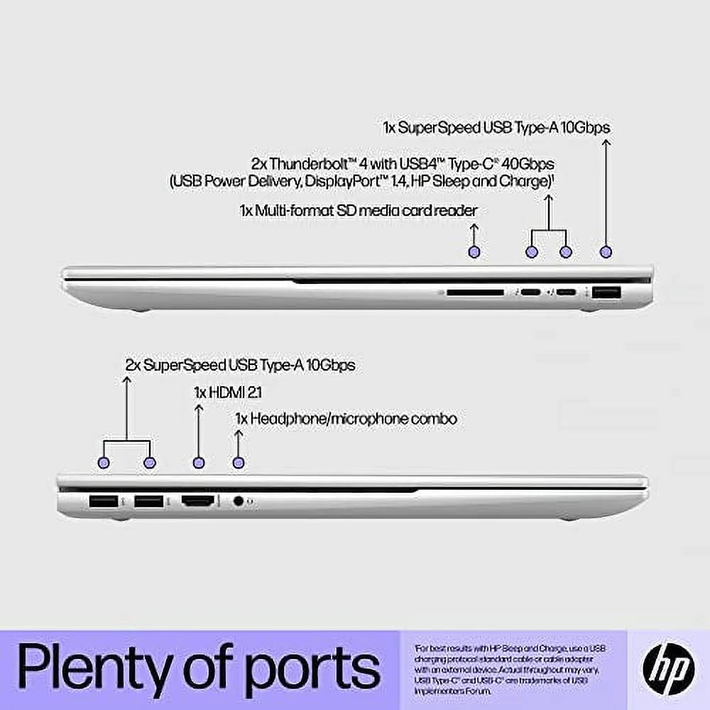Wi-Fi i7-1260P Xe Envy | | 4TB (2023) FHD | 6E DDR4 17.3" Core USB | Thunderbolt | 10 IPS Graphics TLG 12-Core Touchscreen HP Windows Iris Backlit Laptop NVMe 32GB | 12th 4 64GB SSD Intel