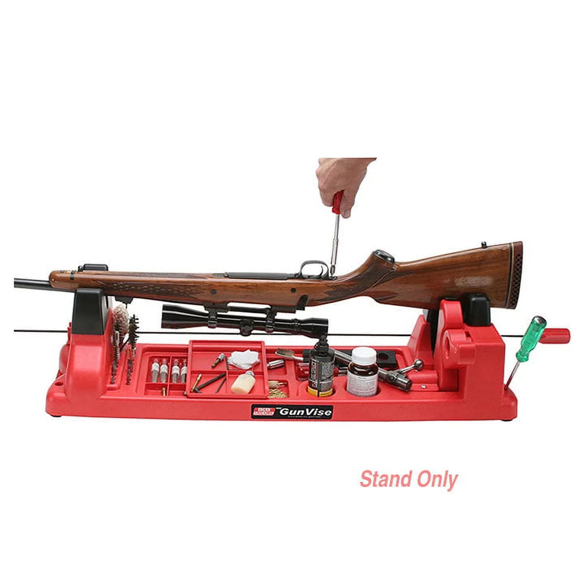 NEW Center Cleaning Clamp Gun Single Case Down Vise Action Guard MTM