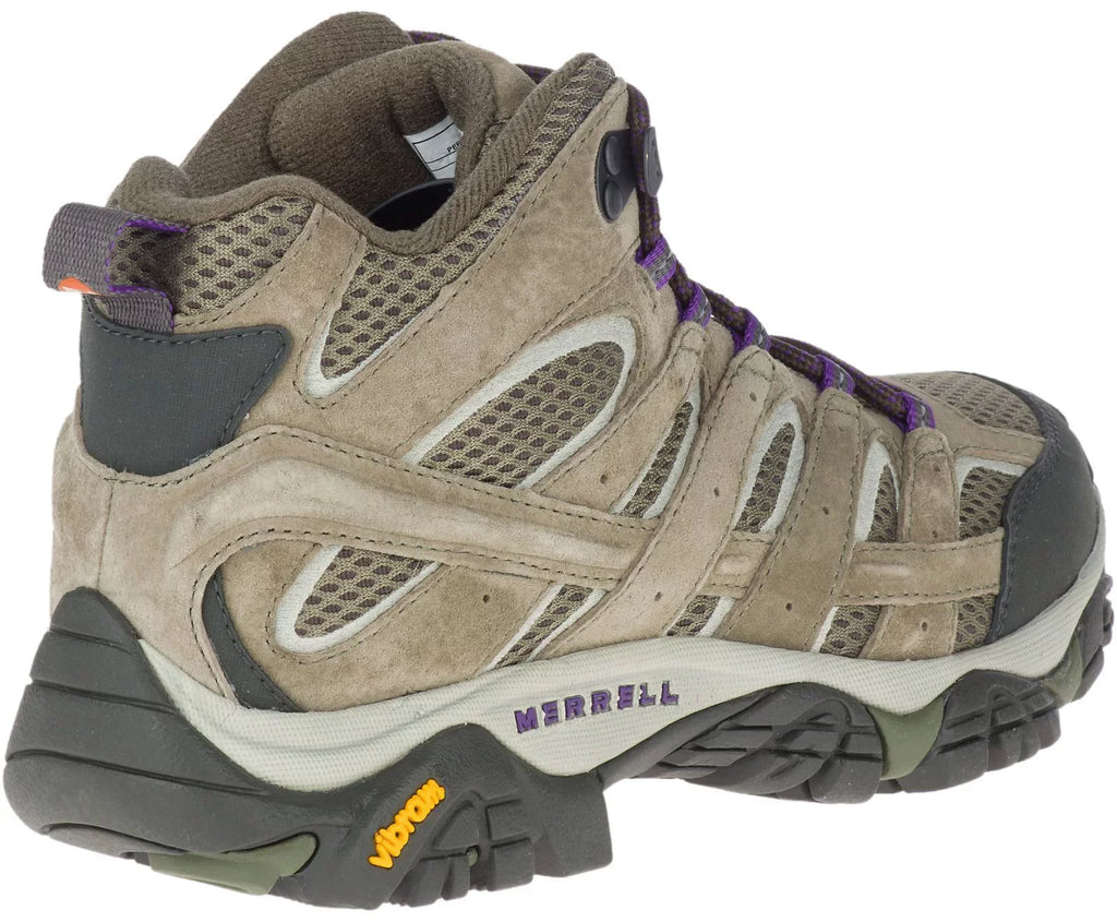 Wide Merrell dimension Moab Olive, 2 Women's Shoes, Hiking Mid Ventilator 9