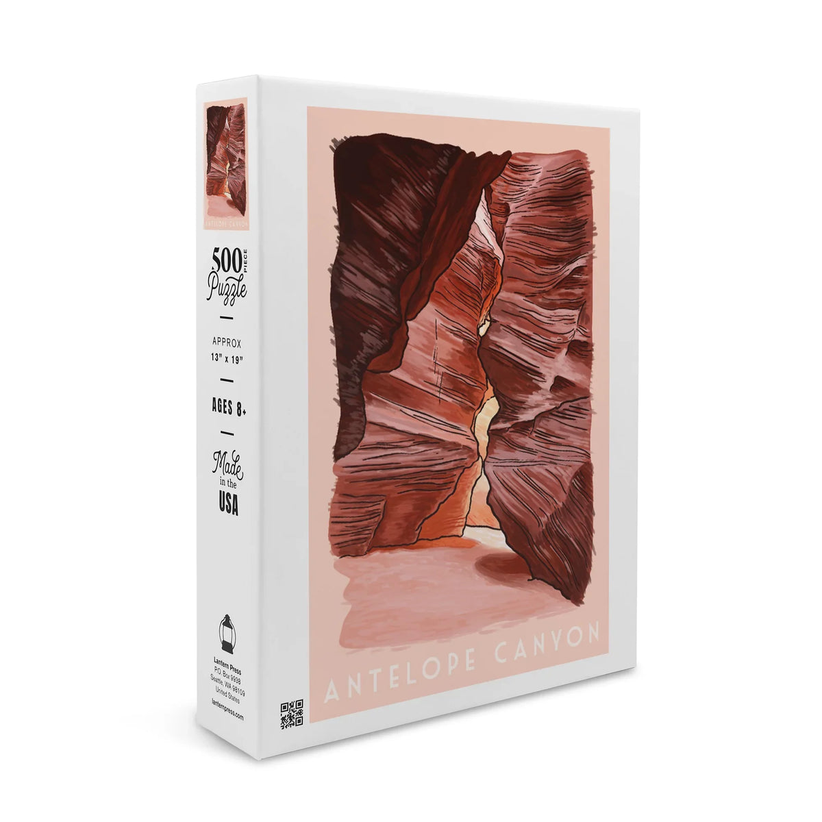 Canyon Puzzle Premium Antelope Family, Piece in USA) for Jigsaw Adults and 500 Made inches, (19x27 Arizona,