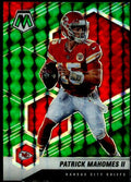 Panini 2021 Green Mahomes Mosaic Card #1 II Patrick Mosaic