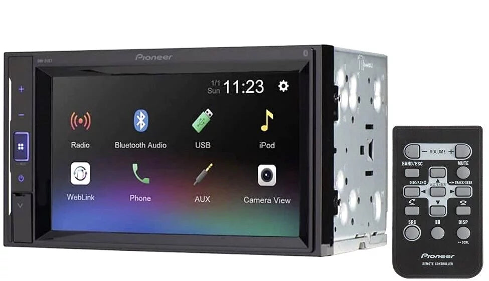 Digital + Media Touchscreen Bluetooth Pioneer Backup Receiver Camera with DMH-241EX