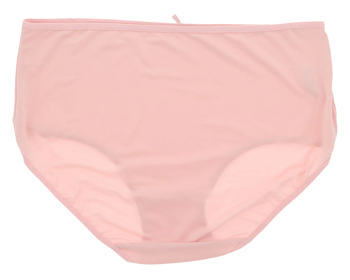 Brief Rise Delta High dimension (Large, Floral Classic Intimates Panties Pink Dots) Plus Sexy Burke (5Pr) Women's