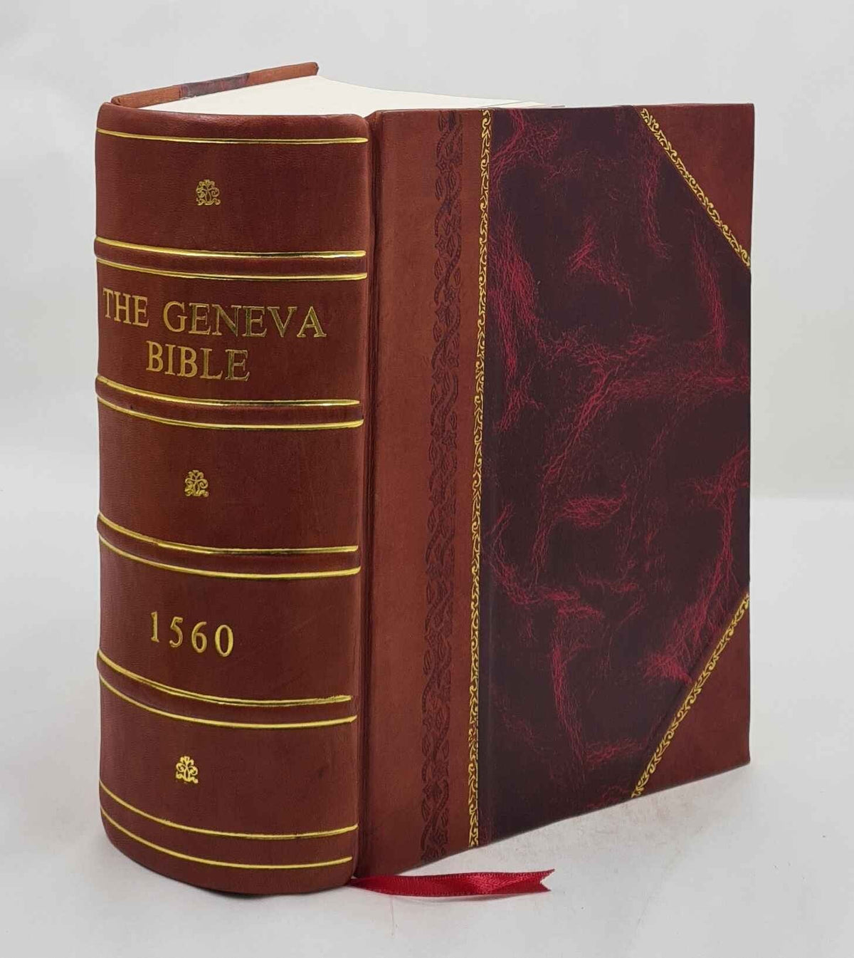 The 1560 Geneva Bound] [Leather Bible 1560