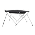 Bow BLACK Top - ft. W Solution Boat 3 6' x 73" L Dye 78" High 46" Bimini Cover
