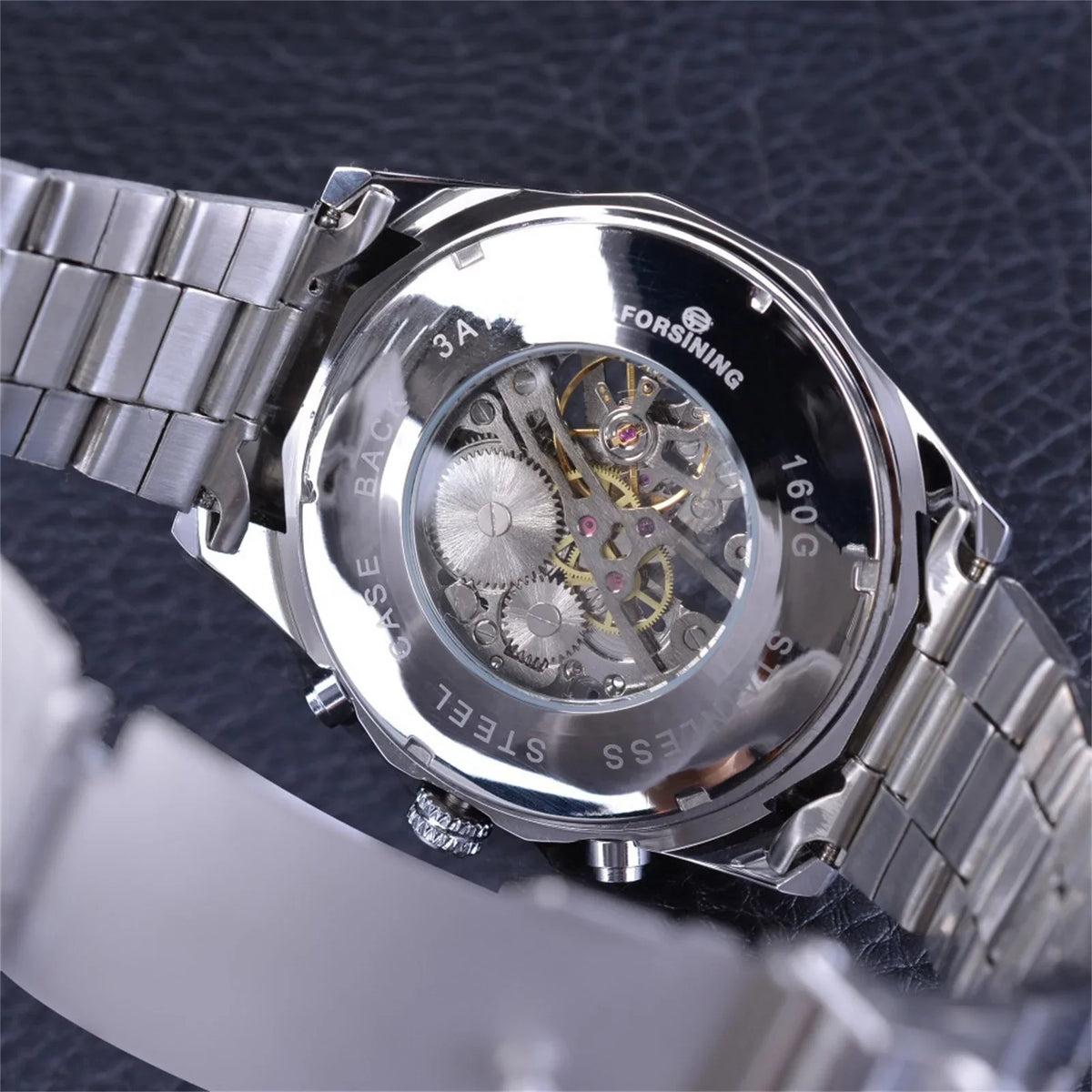 Mechanical Automatic Watch Mens Steel YOHOME Hollow Belt 50% off! Up to Full