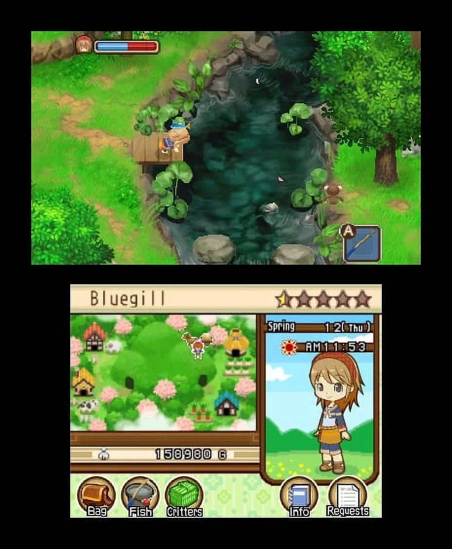 3DS - Tale of Towns Nintendo Two Moon: Harvest