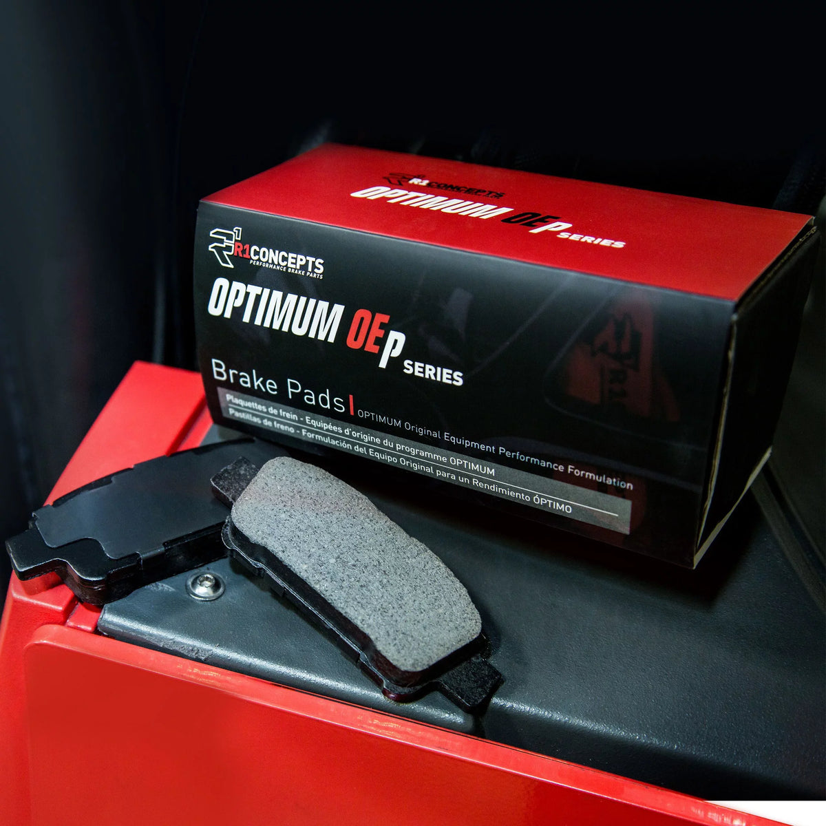 CHRYSLER JEEP With & Wfuh1 200 Brake Oe Pads R1 42108 Concepts Optimum R1 Fits 2014-2022 select: 2015-2017 CHEROKEE, Blank Rotor Concepts