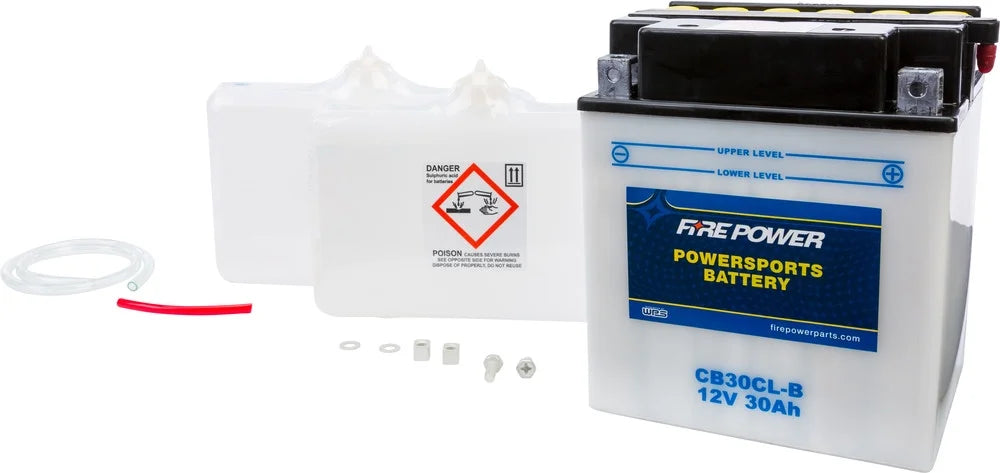 Power Battery Pro With Wake 2009-2015 Sea-Doo 215 Fire CB30CL-B Compatible W/ACID