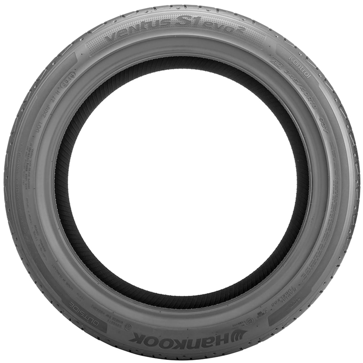 (K117) Ventus Summer S1 245/40R18 93Y Hankook evo2 Passenger Tire