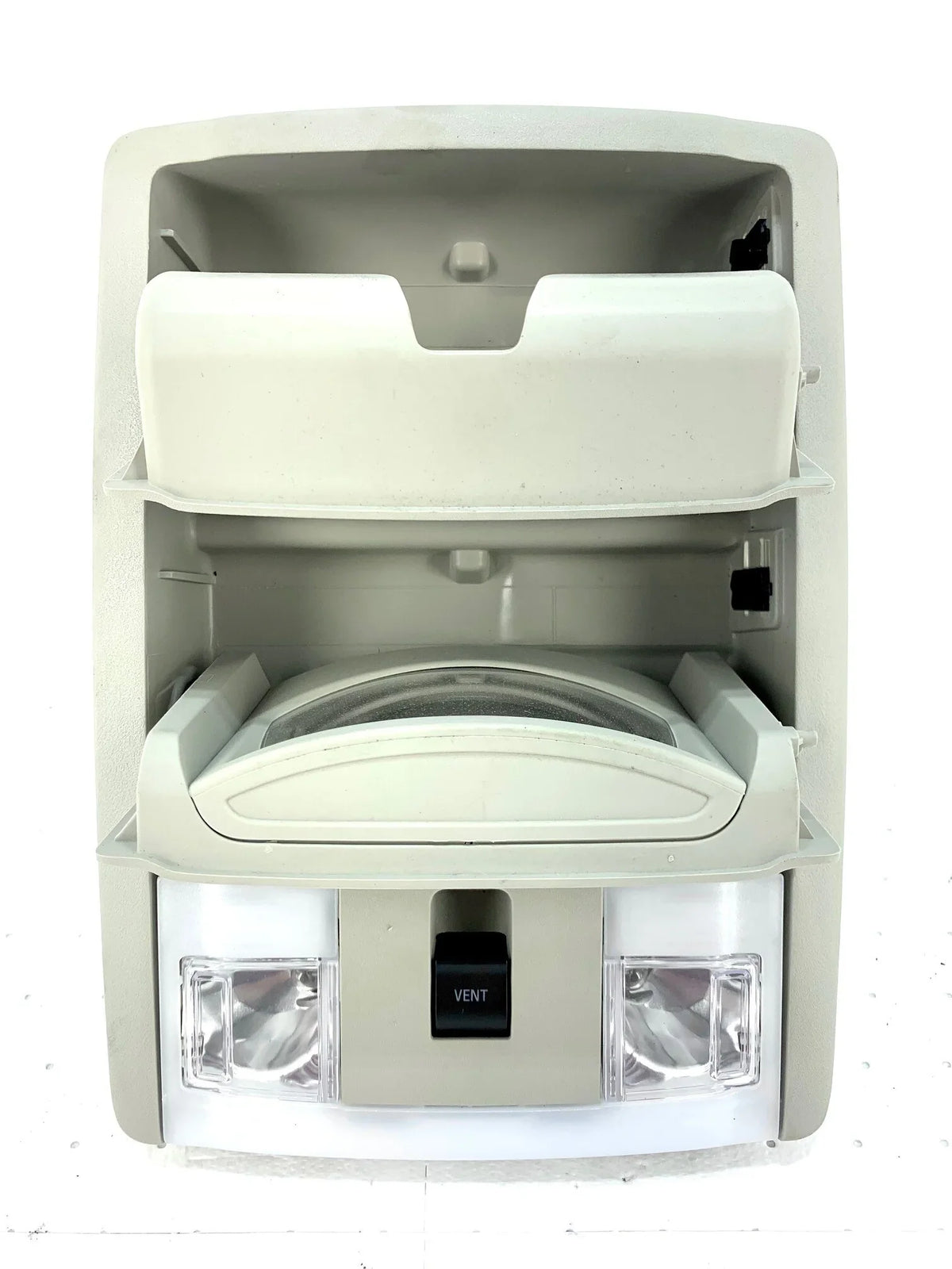 Pre-Owned Tahoe w/ OEM 2015-2020 Mirror Roof Overhead Chevrolet (Good) Gray Compartment Console