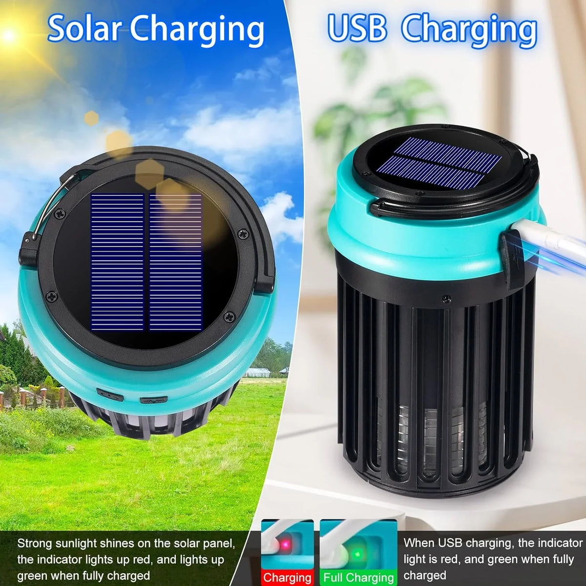 Fly exterior Bug Zapper Camping Zapper Waterproof, Home, Bug Zapper Mosquito Emergency exterior in with for Light G·PEH Rechargeable 1 3 Indoor Bug Trap Backyard, Solar Home, for Zapper,