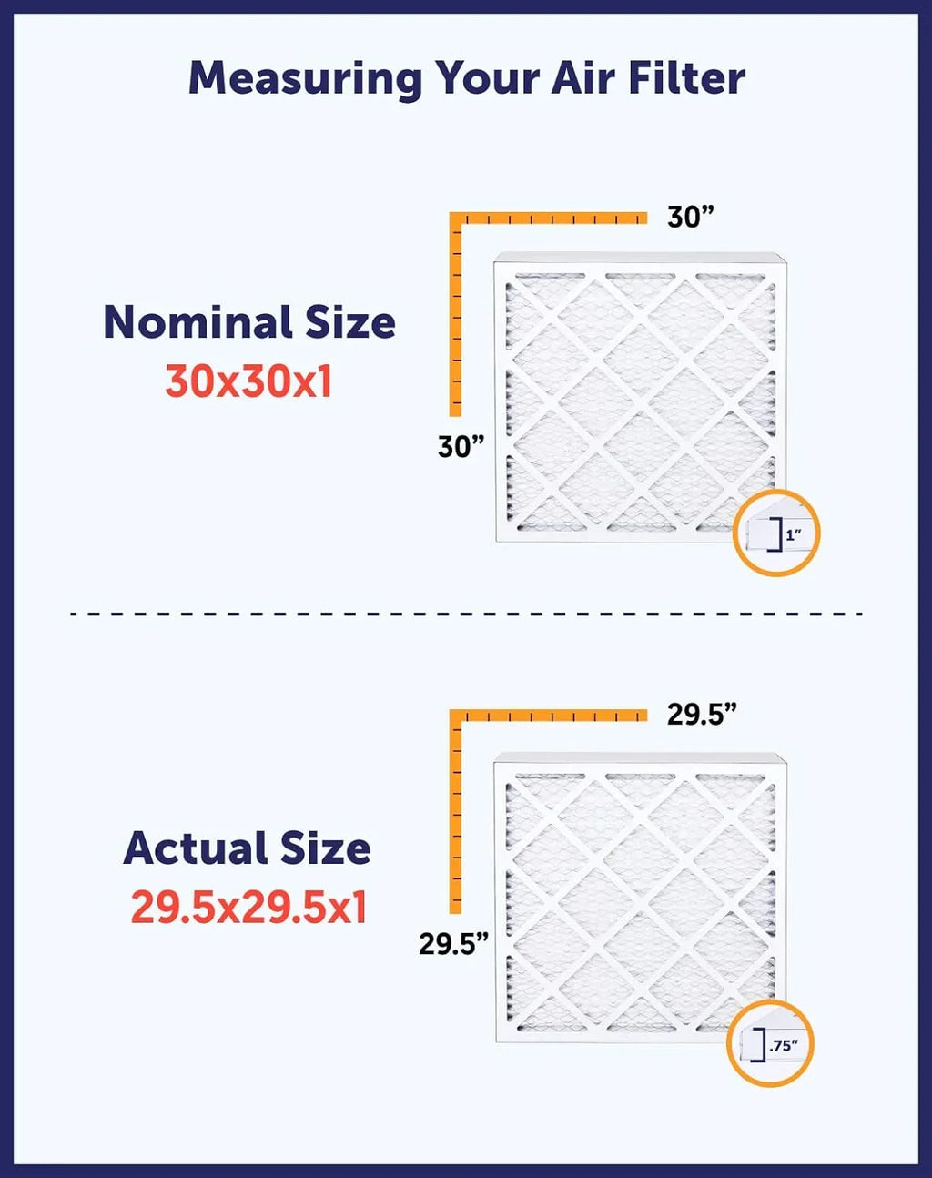 Furnace Air .75" HVAC | x A/C | 38.5x23x1a Filter IN | MERV MADE 4-PACK dimension: King 23 38.5 Filters Filter x | Pleated USA 8 Actual
