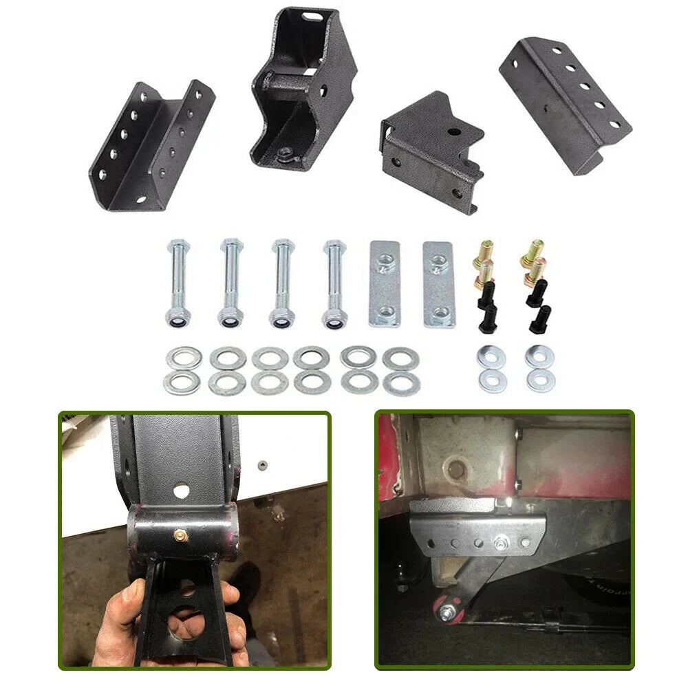 Screws Kit Fit 1984-2001 Shackle Rear Cherokee Relocation with 1.5" Jeep NIXFACE XJ for