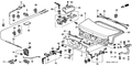 Panel 68510SV4V50ZZ Genuine Honda Trunk Accord OE Lid Rear Lower (1996-1997)