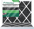 with Filters Pleated Activated AC Filterbuy Eliminator Furnace HVAC 8 (3-Pack) MERV Odor Carbon Air 20x23x1