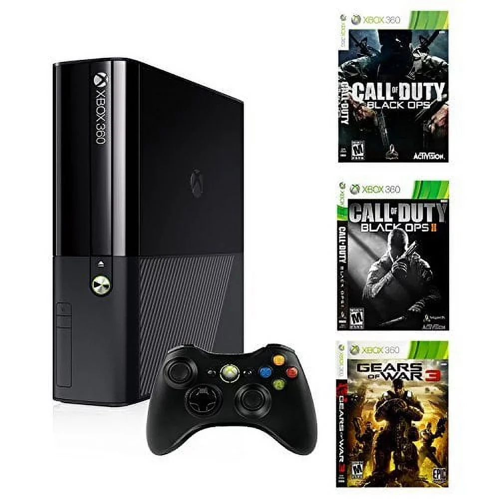 And Restored War Xbox 3 Of 360 Of 2 500GB Black Call And Duty: Gears With 1 (Refurbished) Ops