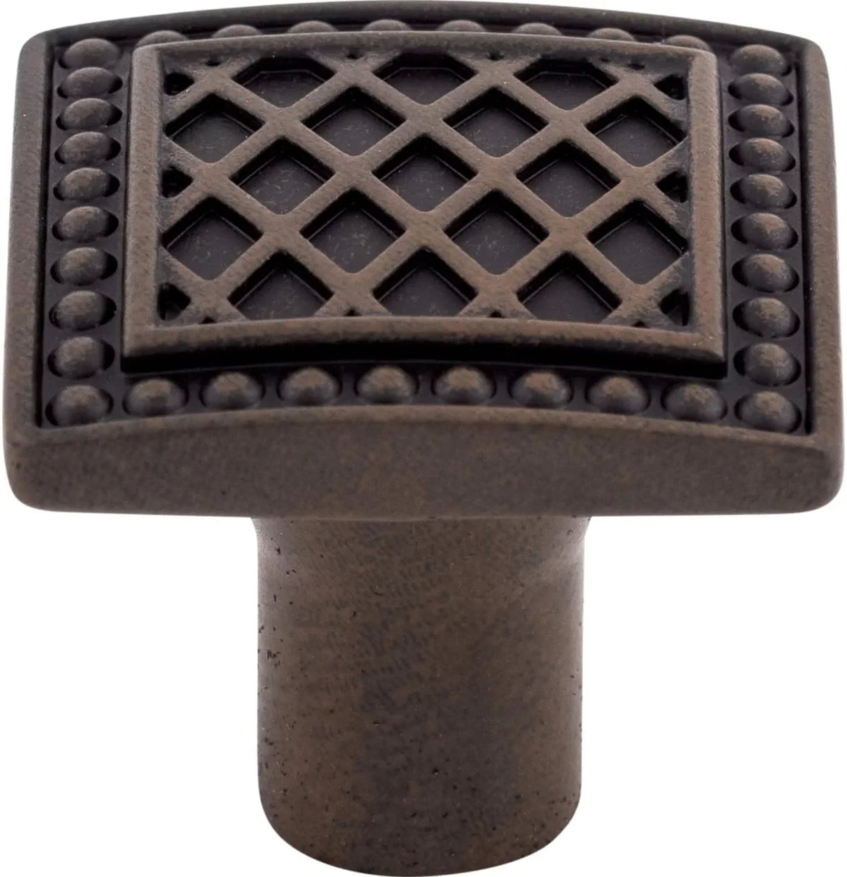 Trevi Square Knob Rouge Finish: