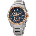 Dial Men's Chronograph Blue Watch PCAT CB5916-59L Eco-Drive Citizen
