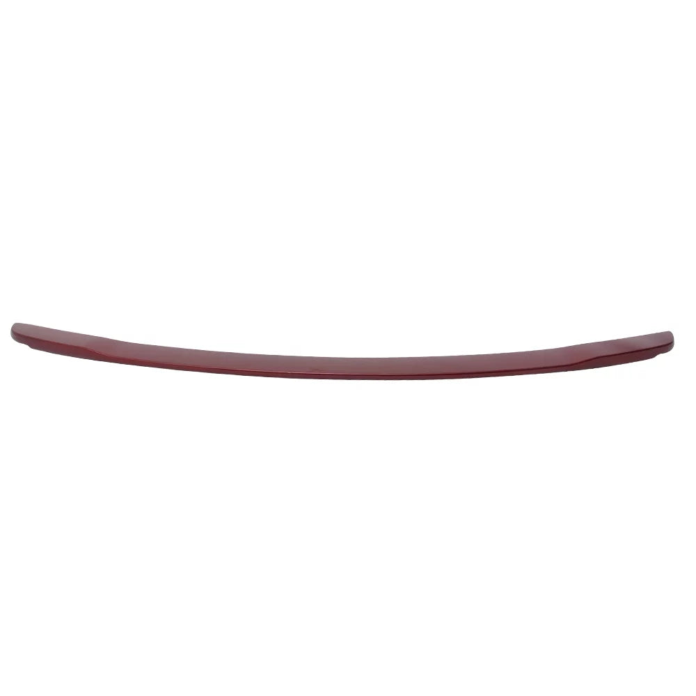Compatible - Ruby with Motorsports Mustang GT 15-23 Red Trunk RR # Painted Spoiler Ikon ABS design