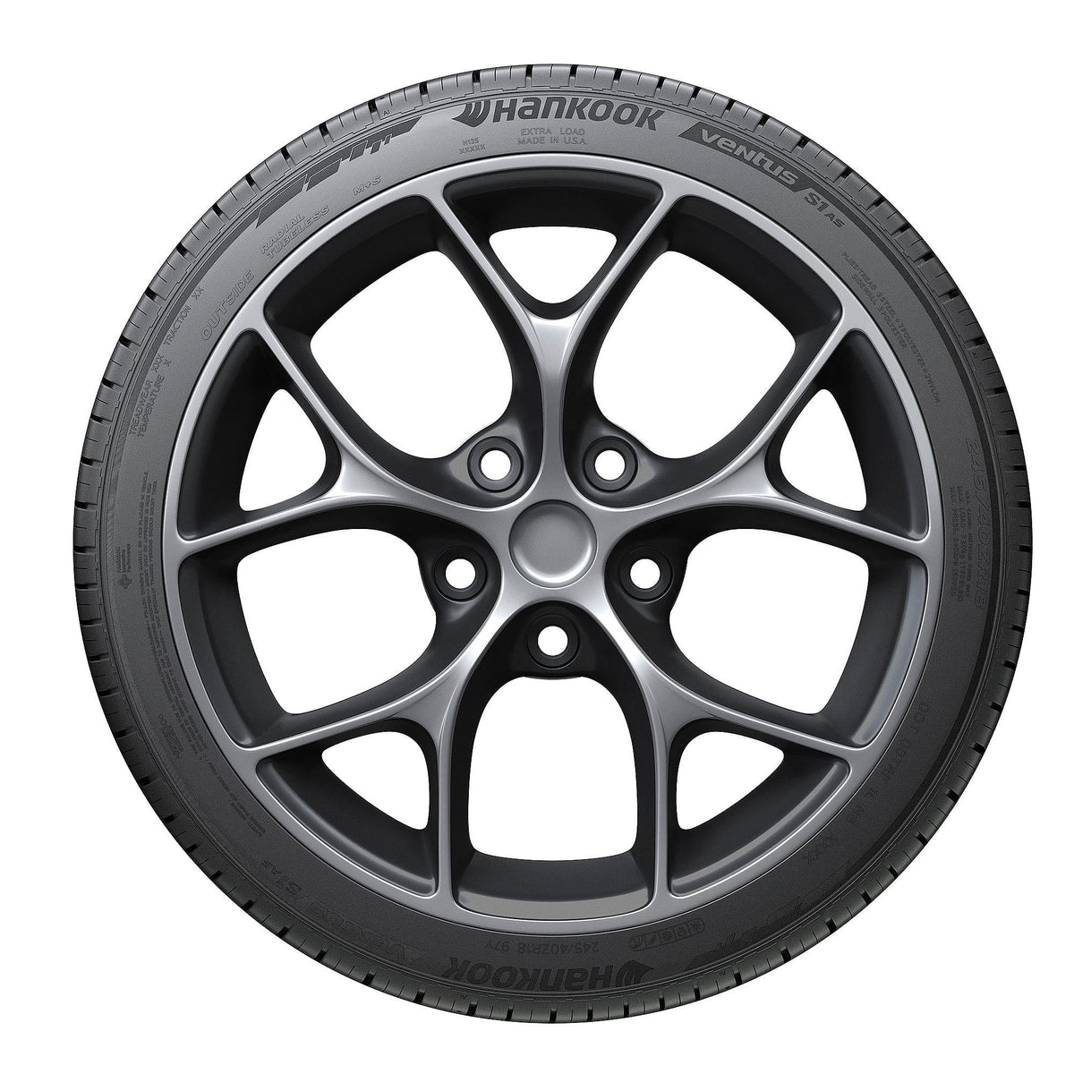 S1 Hankook UHP Ventus (H125) AS Tire 245/40ZR17 Passenger 91W