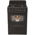 Black Gas 24" Range (GR2415CB) Avanti in Compact Oven,